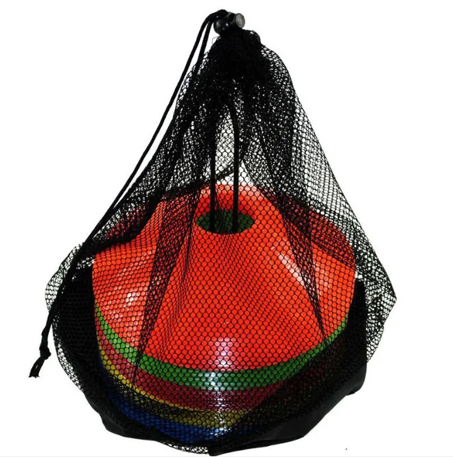 Wholesale Cheap agility soccer cones mesh carry bag