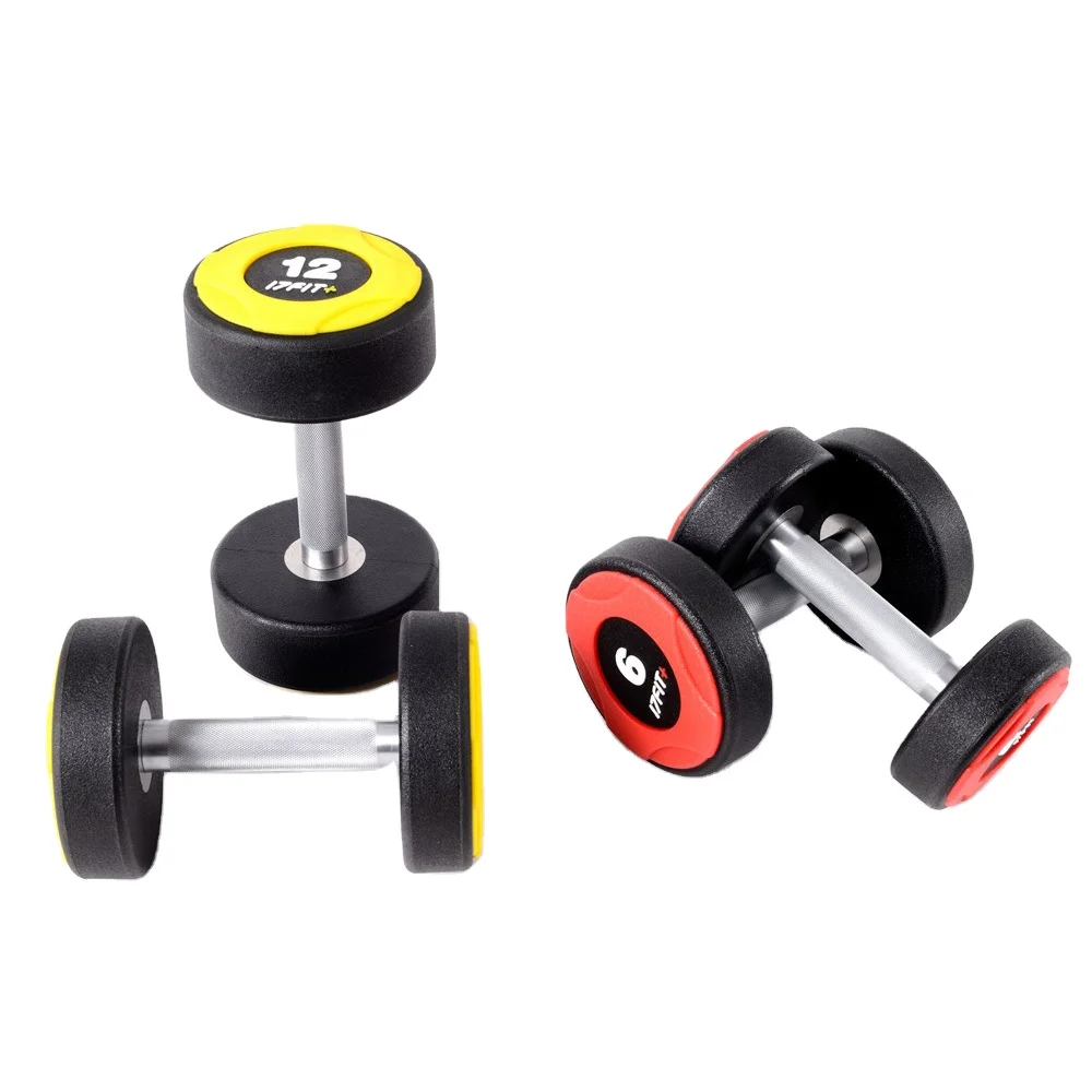High Quality CPU Round Steel Dumbbell for body building Dumbbell Set