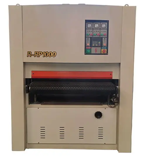 HAILIJU RRP1000 1000mm wide cabinet door heavy duty Woodworking belt Sanding Machine Wood Sander for Timber Wood Panels