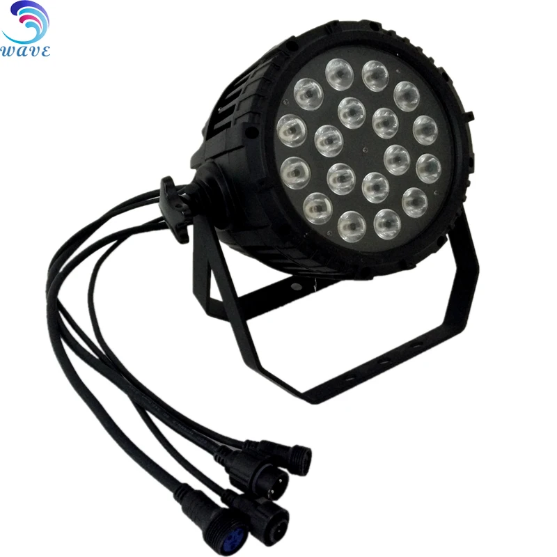 18*10 Вт 4 в 1 Rgbw наружный светодиодный Par 64 Rgb Dmx сценическое освещение IP65 Китай