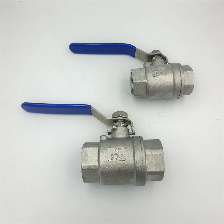 BSP 1000 WOG SS304 1/2 Inch Stainless Steel Full Port Forged Heavy Duty Ball Valve