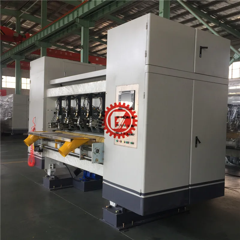 Fully automatic carton manufacturing plant corrugated box machine