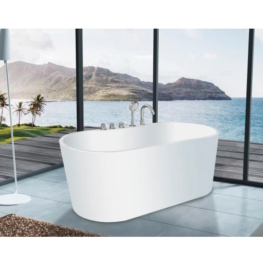 Discount price fiber glass shower tub freestanding bath