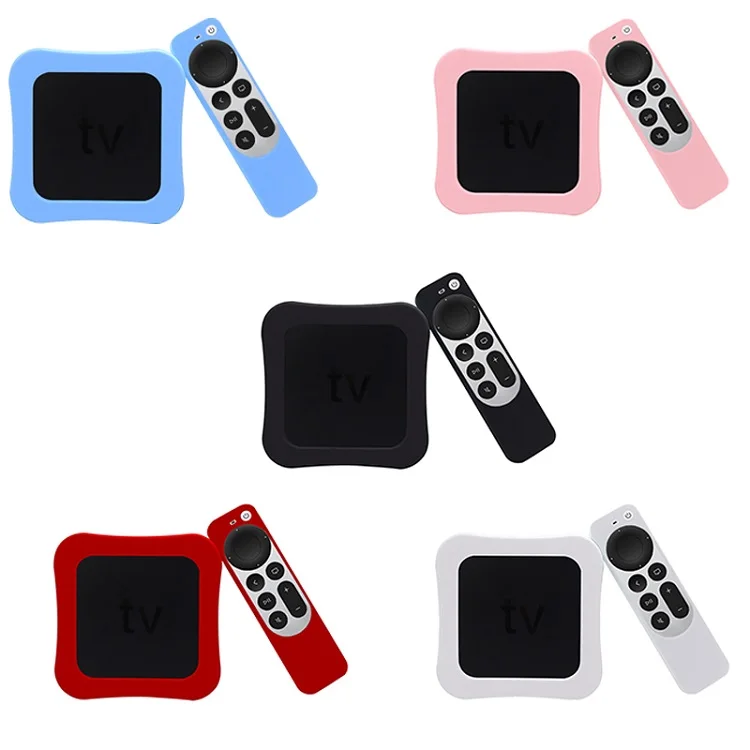 
 Новейшая модель, новая крышка для ТВ-приставки Apple и чехол для управления remore, защитный чехол для Apple TV 4K 2021  