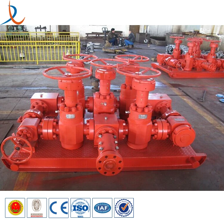 well test device pressure test manifold oil well choke valve choke manifold