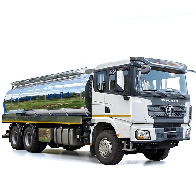 Shacman NEW Or Used 20000 Liter factory price Water Oil transport diesel petrol gasoline Fuel Tank Truck Tanker Trucks In Stock