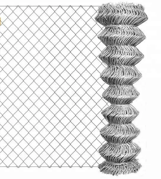 High Security Used Galvanized Chain Link Fence / Stadium Fence / Chain Link Wire Mesh Fence