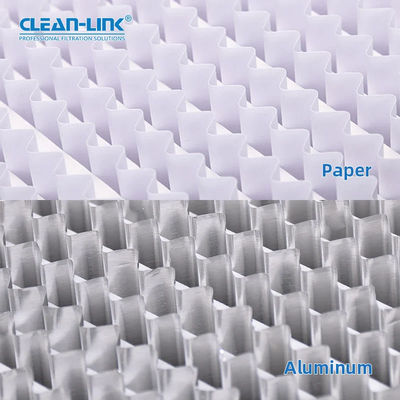 Manufacture High Efficiency Air Filter H13 H14 Laminar Flow Hood Deep Pleated Hepa Filter for Separator Ahu Ventilation System