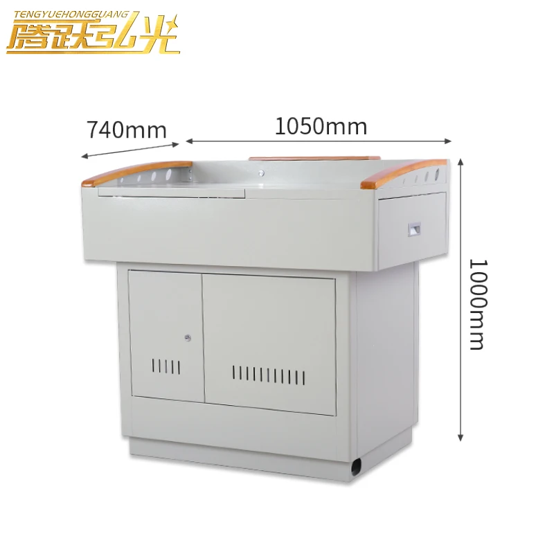 School office furniture conference room Multimedia reversible podium for multimedia classroom Style five