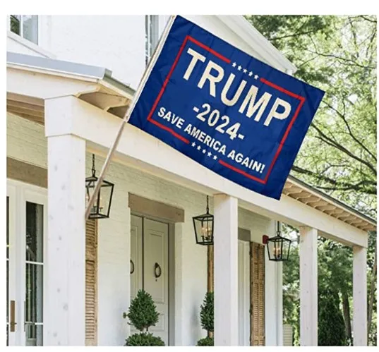Wholesale 100% Polyester 3x5ft Stock TAKE AMERICA BACK Law And Order Trump 2024 Flag