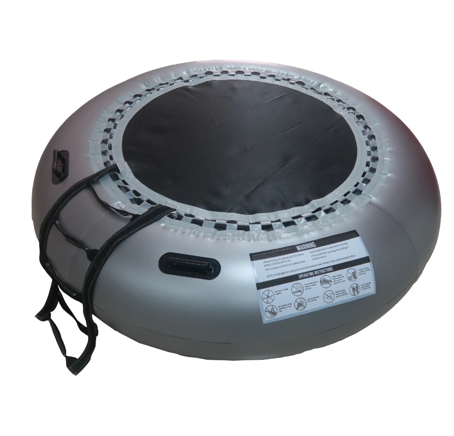 2m pvc Kids backyard Toy trapoline  Inflatable jump pad Jumping Trampoline