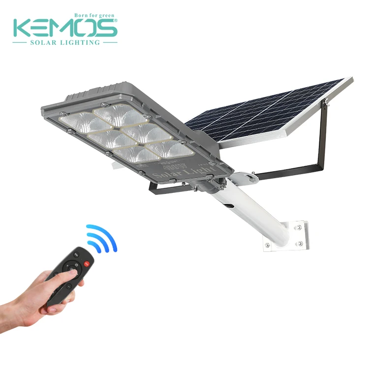 
Super Brightness Remote Control Aluminum Outdoor waterproof ip66 60w 100w 200w 300w 400w led solar street light 