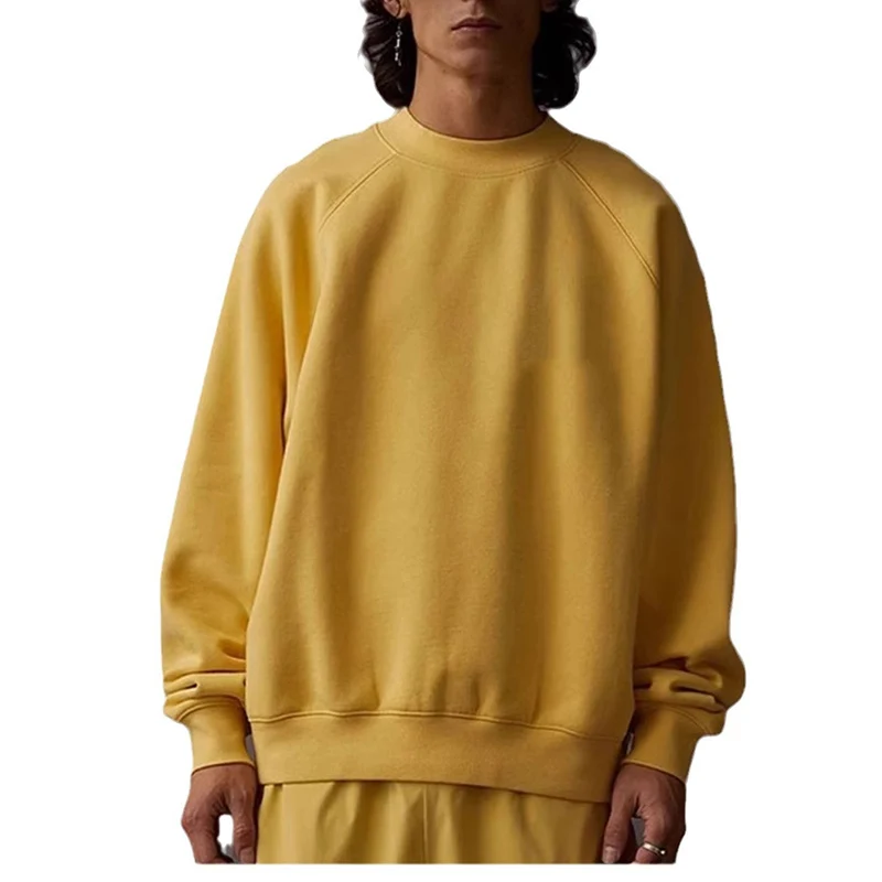 Толстовки оверсайз с круглым вырезом, 100% хлопковые толстовки с рукавами реглан, Толстовки, Толстовки с индивидуальным логотипом от производителя