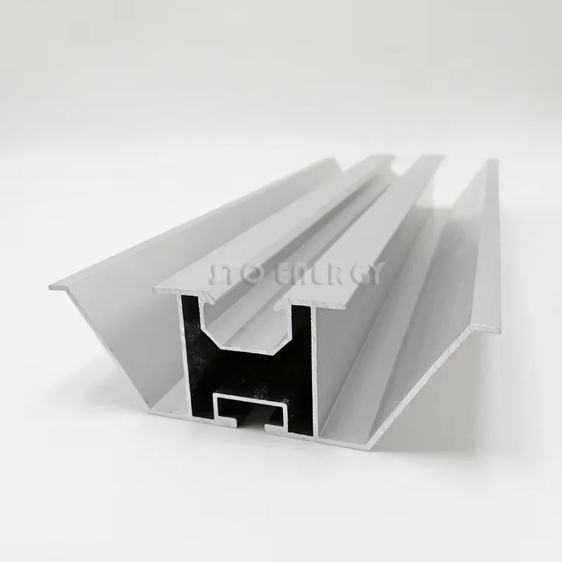 Wholesale Waterproof Aluminum W Shape Rail for Solar Panel Installation