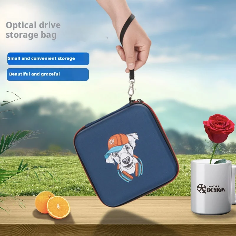 external optical drive CD/DVD Burner storage bag all-in-one universal notebook mobile CD portable case