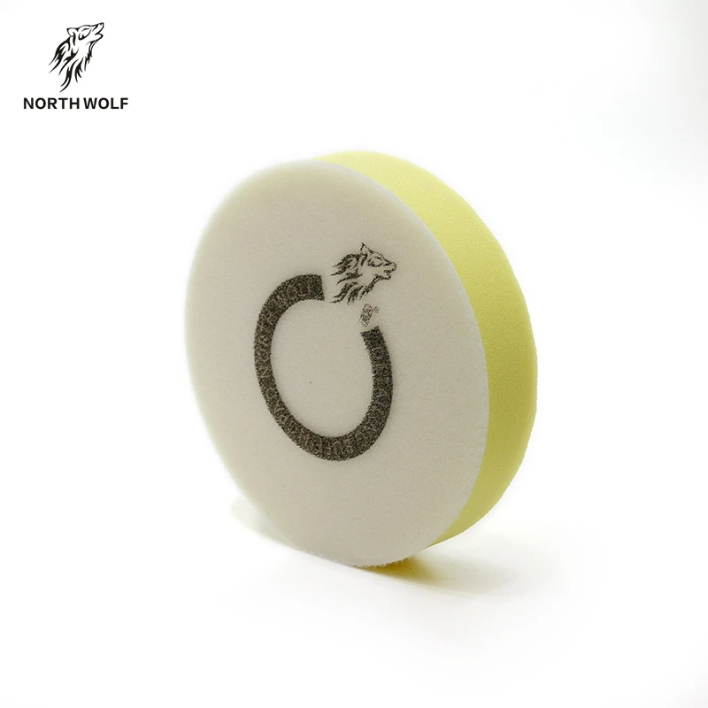 Car Care Polishing Flat Foam Pad  Auto Detailing North Wolf Hot Sale Foam buffing Pad