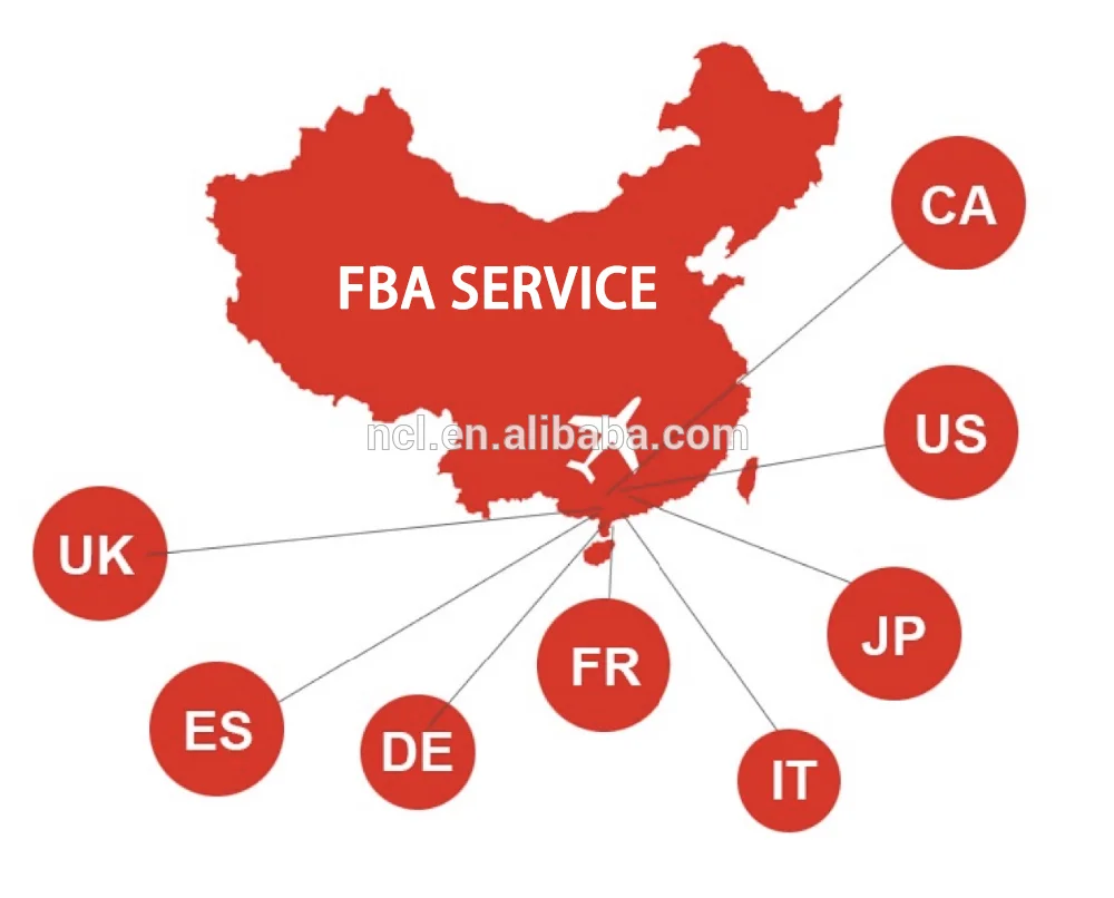 Горячая продажа FBA экспедитор из Китая в США Канада Япония от двери до