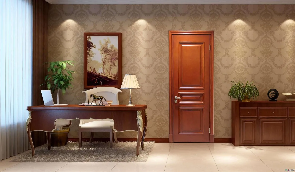 ACE Mdf Doors for Interior Room Lacquer Finish Infill Mdf Board/solid Wood with Customized Door Handles with Lock Interior Doors