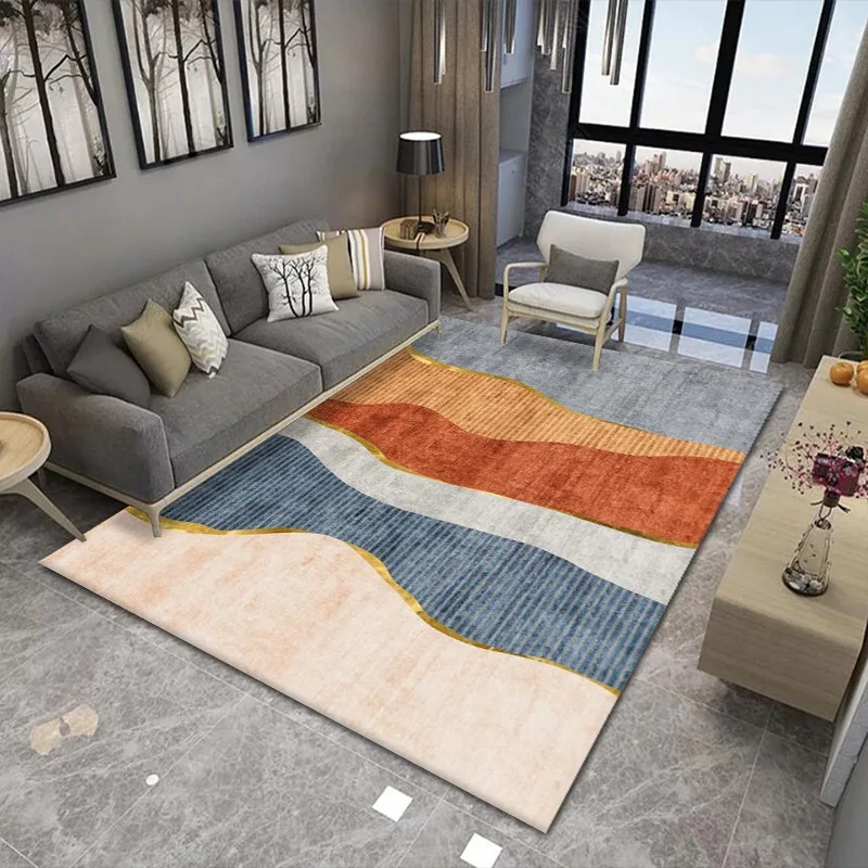 Factory Direct Sales Luxury Carpets and Rugs Living Room Bedroom Large Fluffy Area Rugs Abstract Commercial Rectangle WILTON