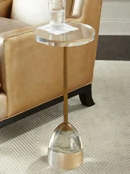 2021 new design clear small acrylic tea side table coffee tables