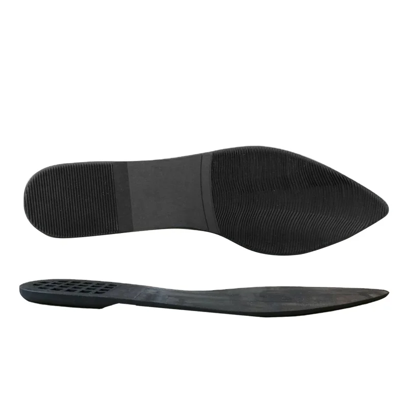 Ladies Shoe Sole Manufacturers Thin Rubber Outsole Lady Flat Closed Shoe Sole