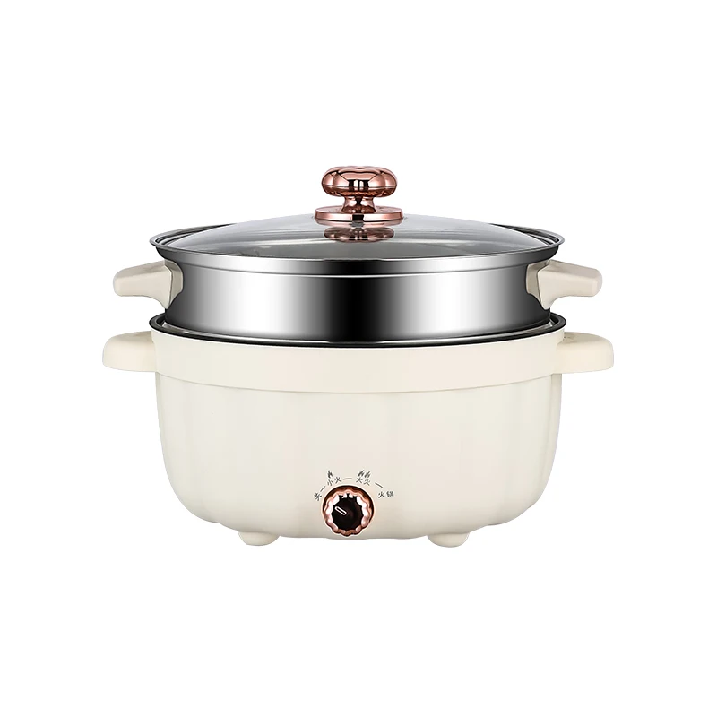 Quality Assurance Best Non-Stick Hot Pot Electric Cooker Electric Skillet Electric Cookware With Steamer