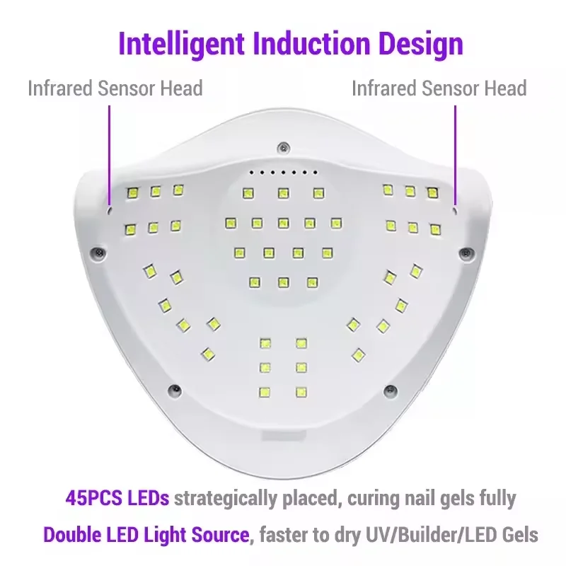 Professional Manufacture Nice Price Uv Led Nail Lamp Portable Uv Lamp for Nails Professional