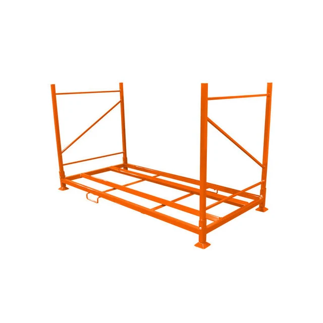 Tyre Factory Wholesaler Warehouse Storage Steel Collapsible Stacking Truck Tire Transport Racks