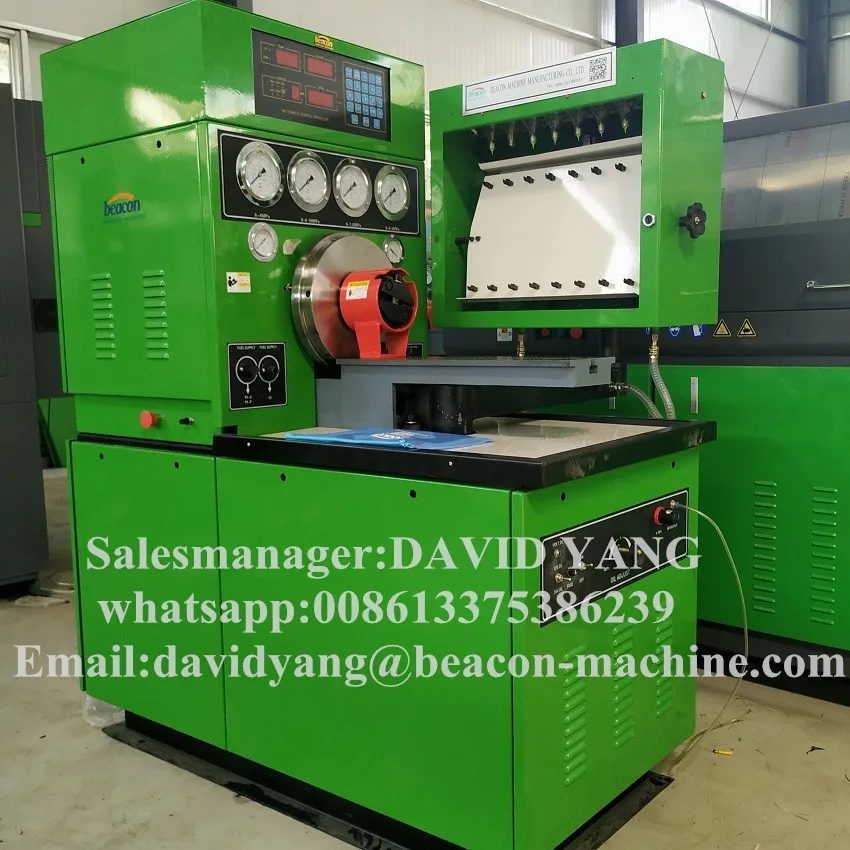 MINI12PSB Mechanical injection pump test 8 cylinder mini 12psb conventional traditional diesel fuel pump repair test bench