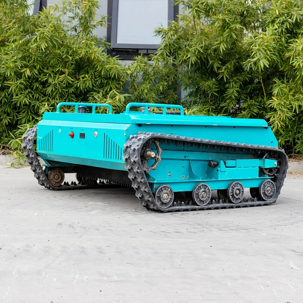 22HP Mini Lawn Mower Cheap Price Cordless Crawler Remote Control Portable Mower