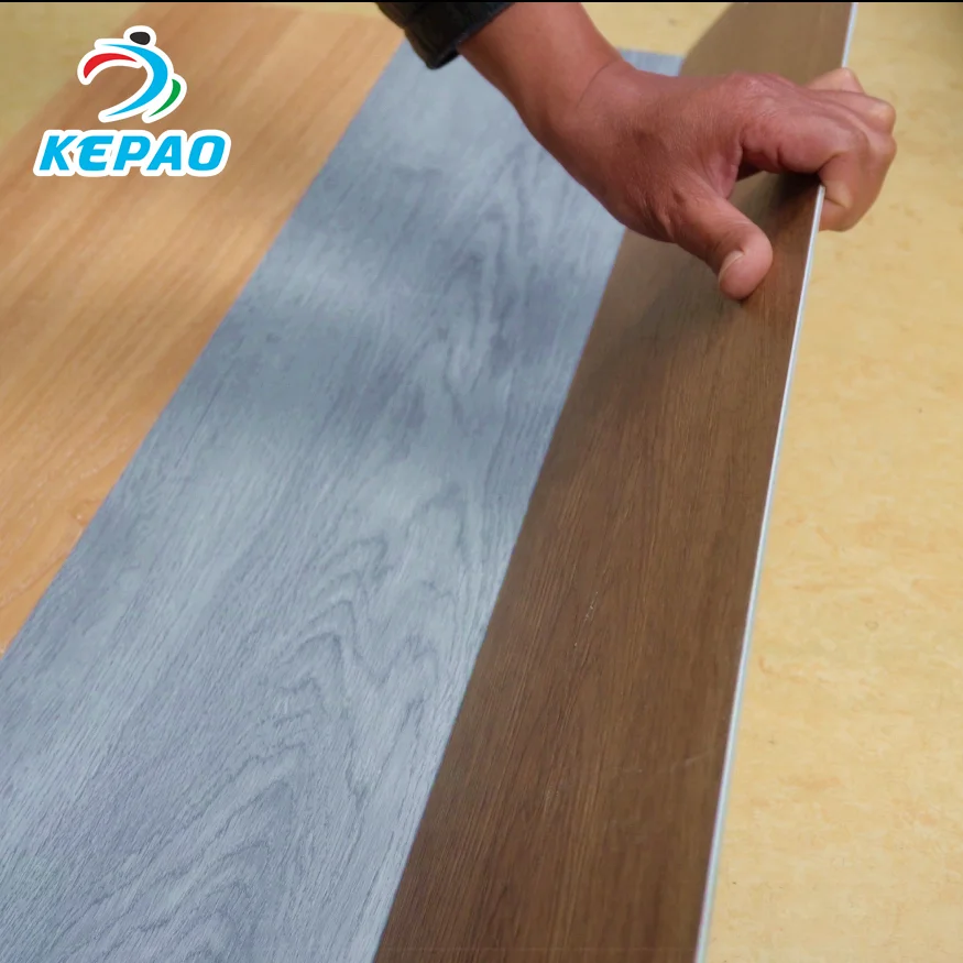 Kepao 5mm Plastic Floor Spc Vinyl Durable Quality Uv Coating Indoor Flooring 6mm Modern Parquet 1 Square Meter More Than 5 Years