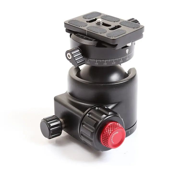 Universal 360 degrees female screw 3/8 in aluminium alloy tripod ball head for tripod slider dslr camera