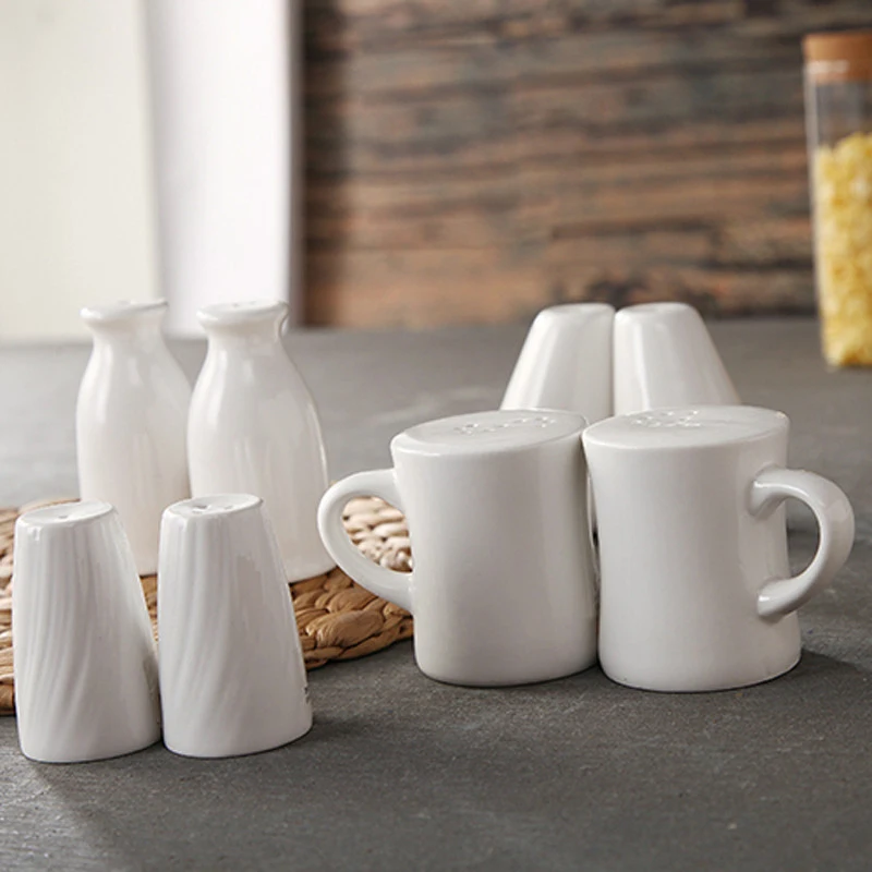 commercial ceramics alt pepper bottle hotel ceramic sauce bottles spice jar seasoning box for restaurant hotel