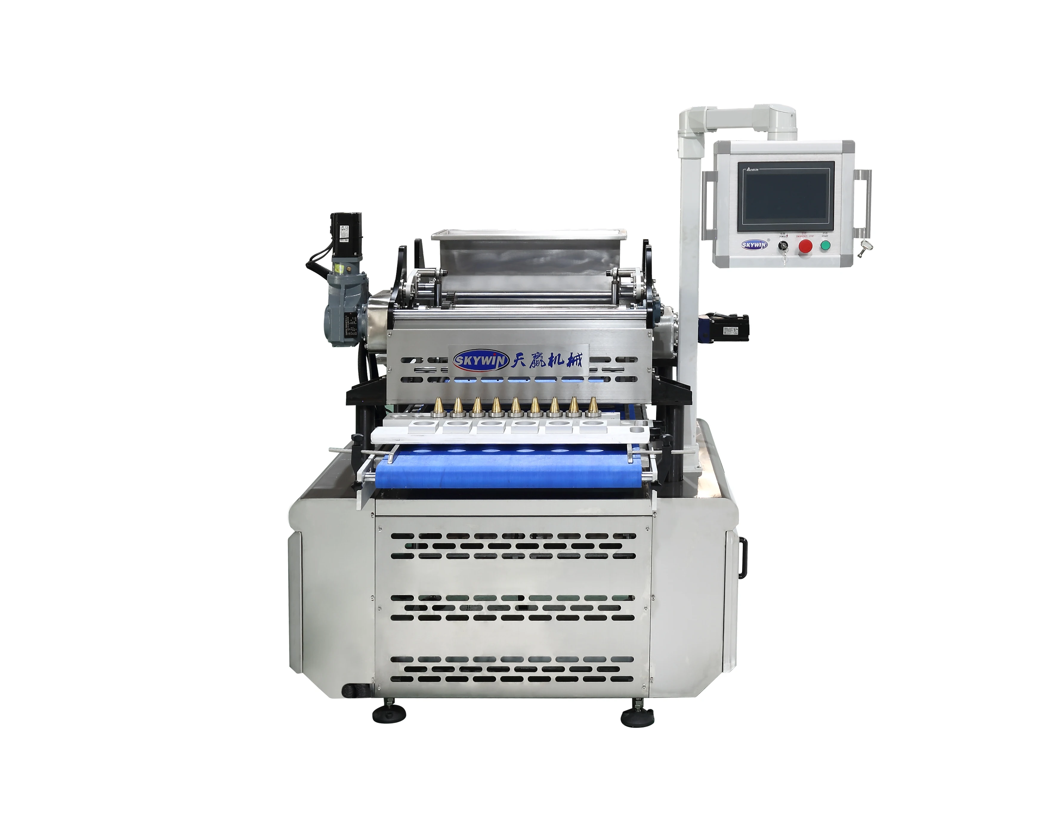 Small Depositor & Cookie Cutter Suitable Cookie Cutting Machine Tray Type Small cookie Machine