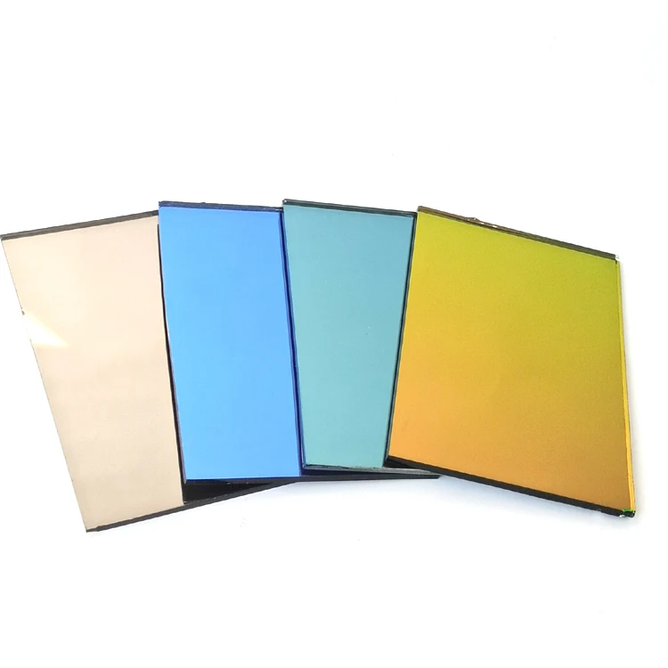 1.8mm 2mm 3mm 4mm 5mm Gold Bronze Colorful Double Single Coated Aluminum Silver Mirror