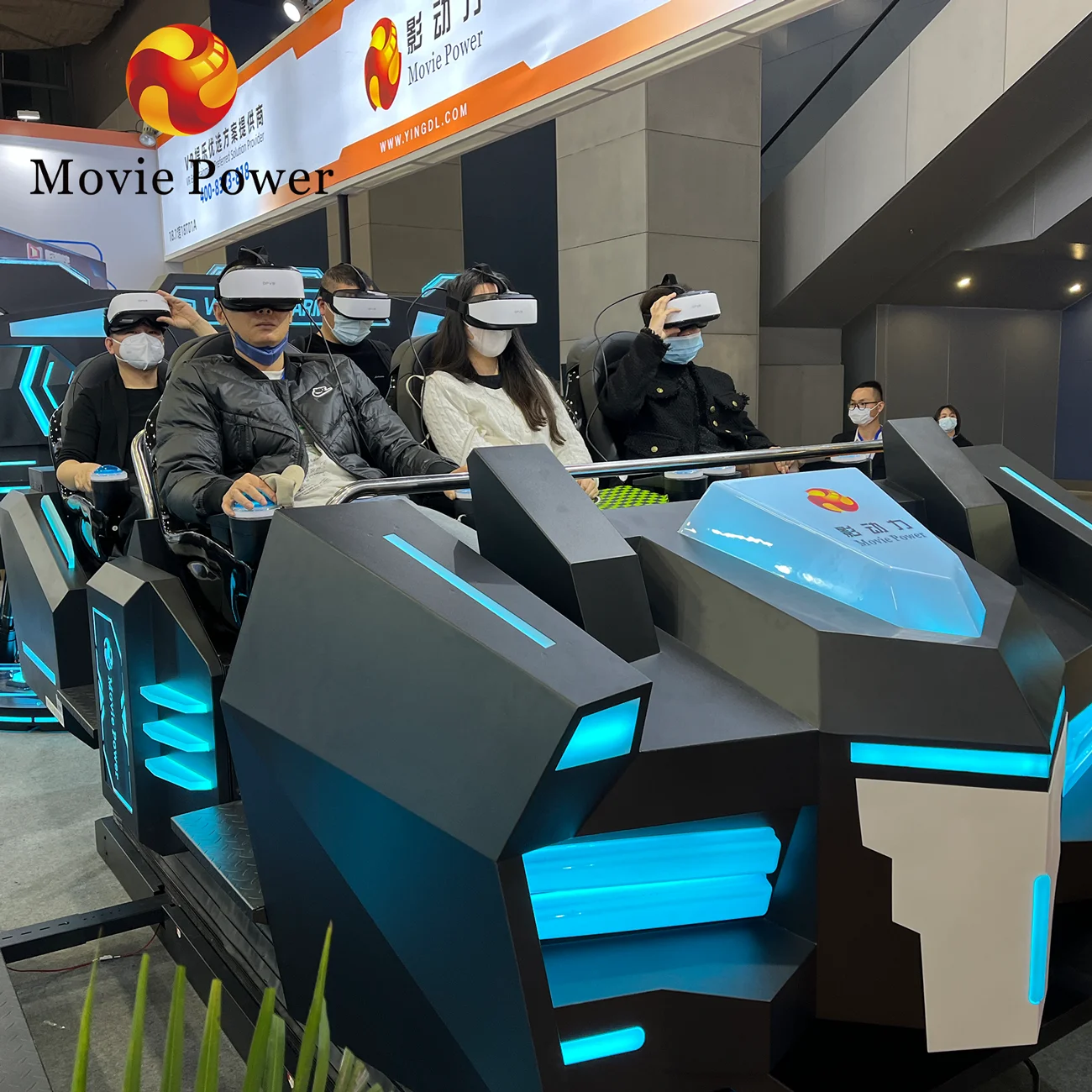 9D Vr Machine Amusement Park Vr Cinema Multiplayer Gaming 9D Virtual Reality Arcade Vr Game Machine