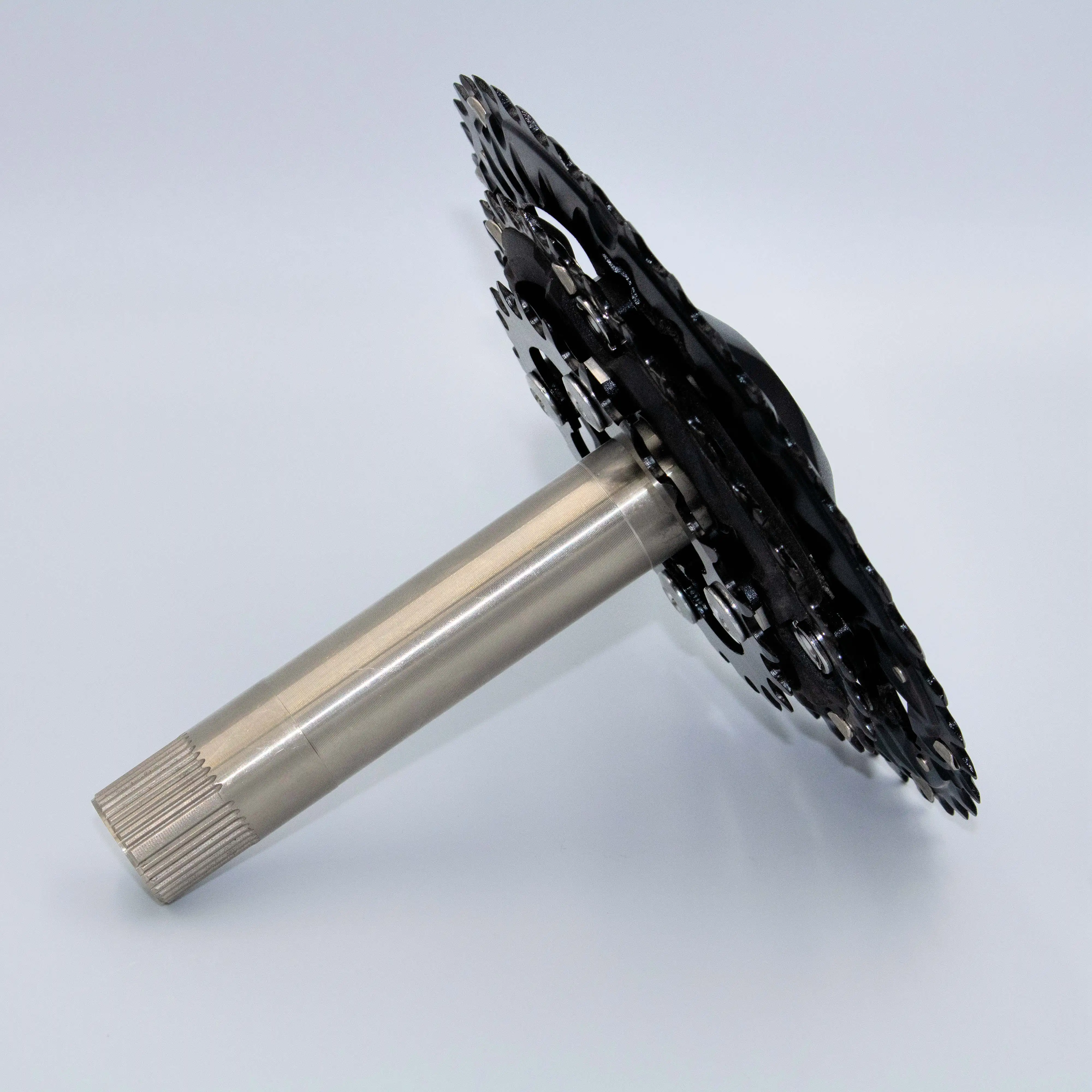  11 скорость 50 мм chainline алюминиевого сплава Al-7075-t6 черный анодированный Mtb шатун со звездочками для