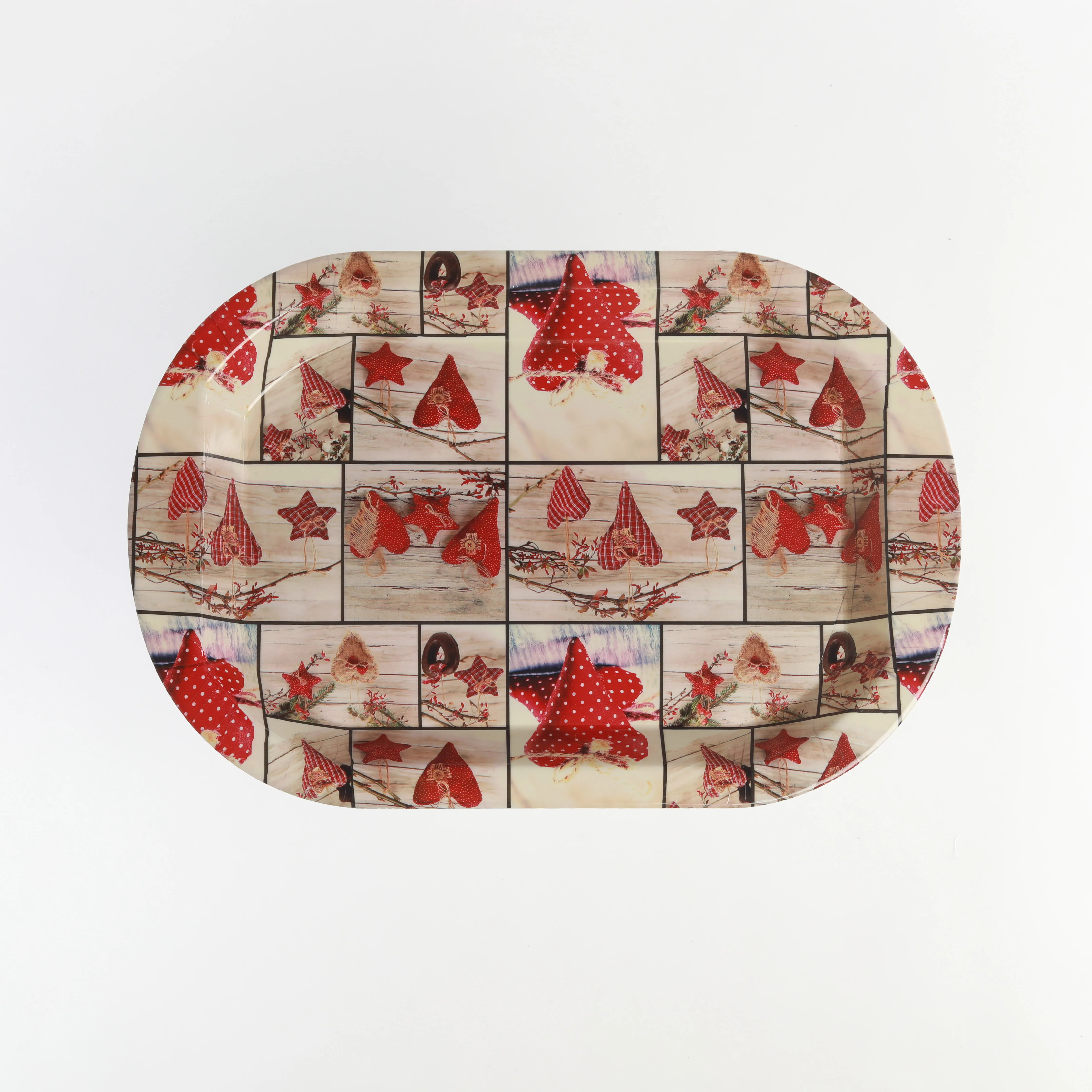 Private Label Cookie Easter Serving Tray ,Custom Design Food Buffet Serving Tray