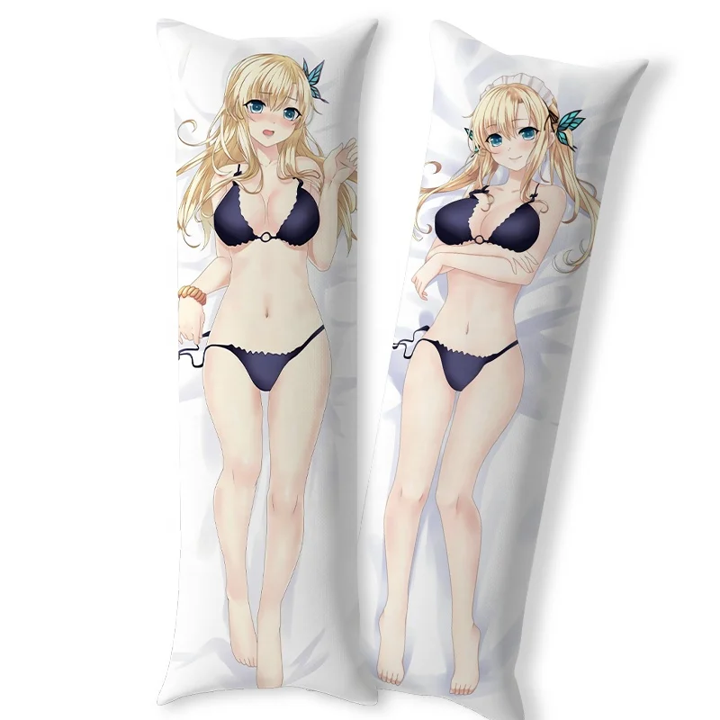 Дешевая оптовая продажа, индивидуальная подушка для тела из аниме, 3d цифровая сублимационная печать, Чехол dakimakura