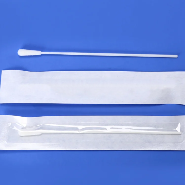High Quality Nasopharyngeal Flocked Swabs Nylon Flocked Disposable Nasal Flock Swab