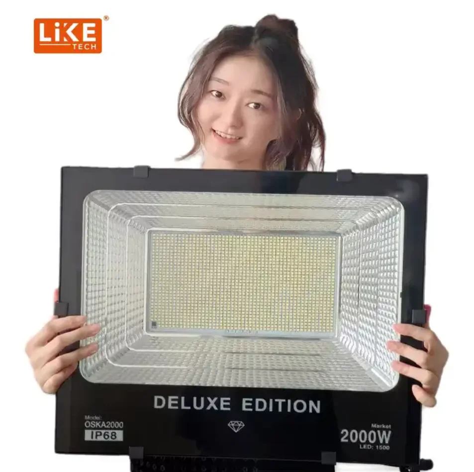 Packing Customize Brightness Custom 100W - 3000W Led Flood Lights Outdoor Solar Light