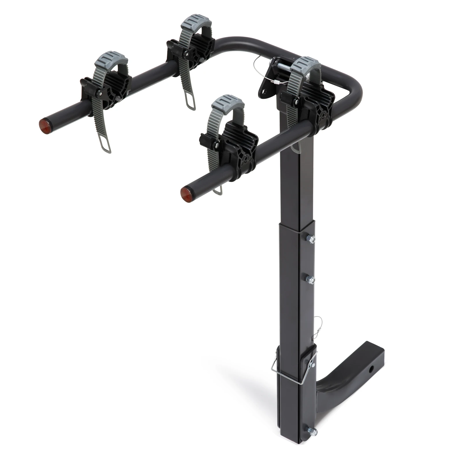 SAN HIMA Iron Truck Car Foldable Hitch 2 Bike Carrier Bicycle Rack fit 2'