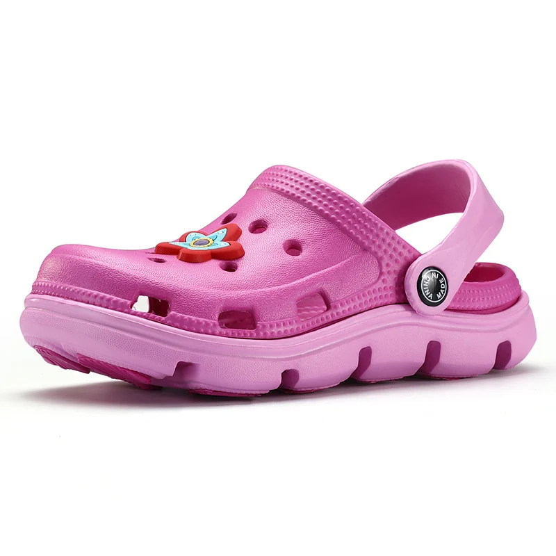 Детские удобные сабо EVA Симпатичные Детские садовые тапочки легкие детские сандалии EVA