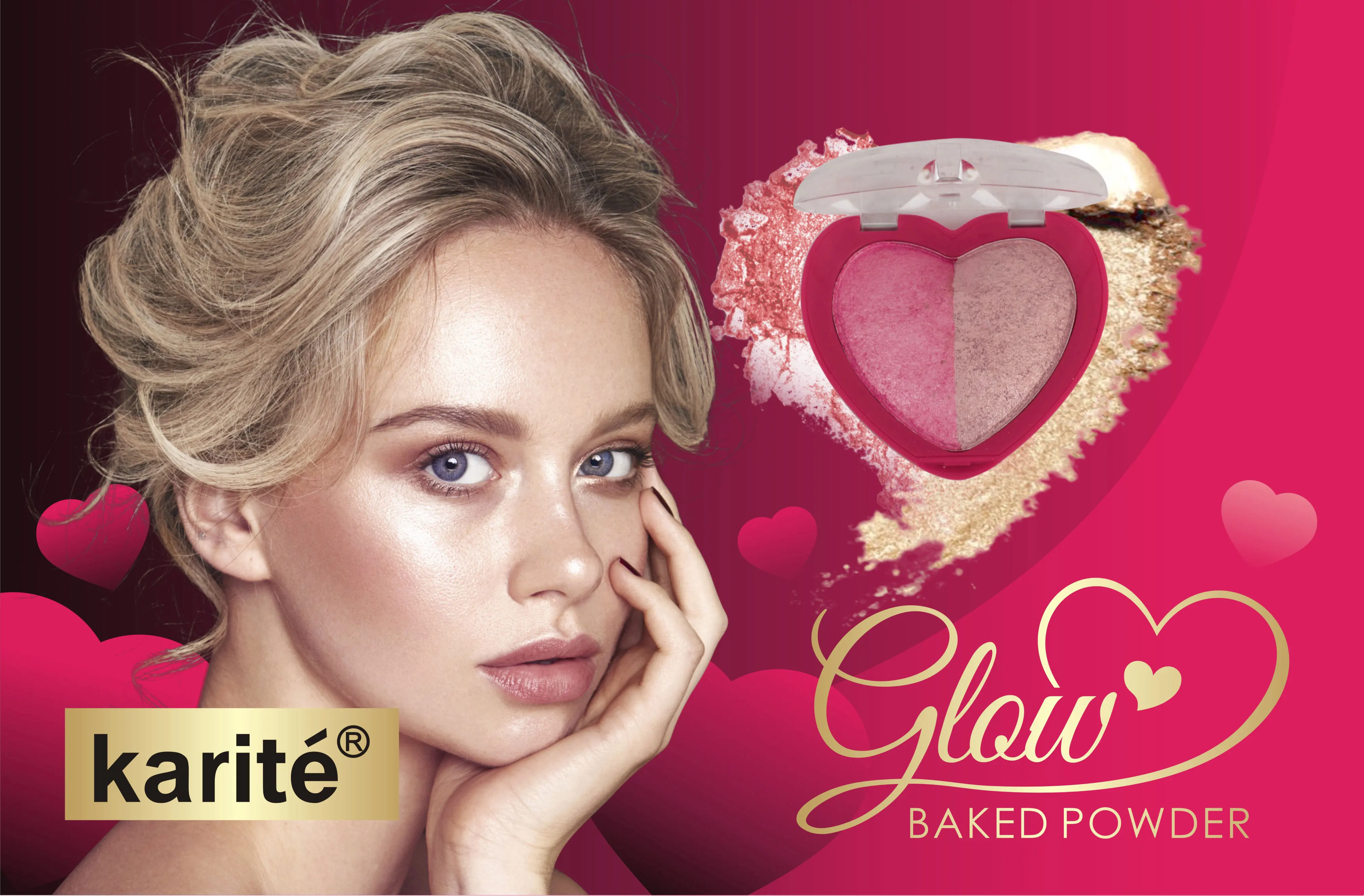 High Quality Custom Wholesale face highlighter makeup makeup highlighter powder illuminator makeup highlighter