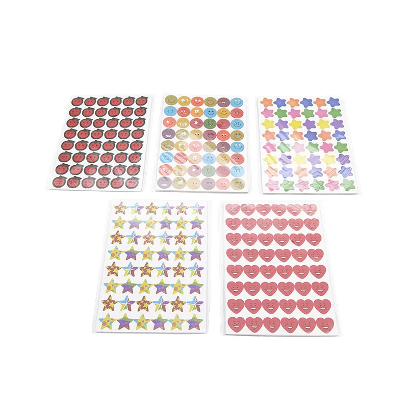 CVP Wholesale Smile Thank You Stars Hearts Sticker