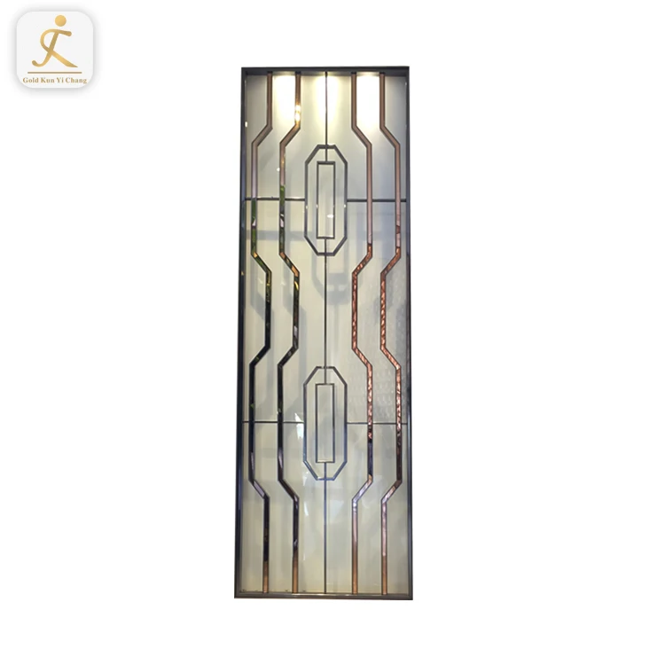 Laser Cut Metal Screen Divider Home Stainless Steel Room Partition Panels