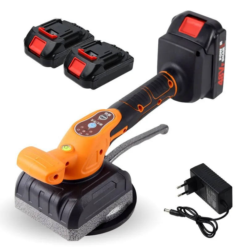 LARIX New lithium ceramic tile laying machine floor vibrator electric tiling machine automatic  tile machine
