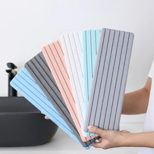 Chinese Factories Wholesale Anti-slip Absorb Diatomite Earth Bath Mat