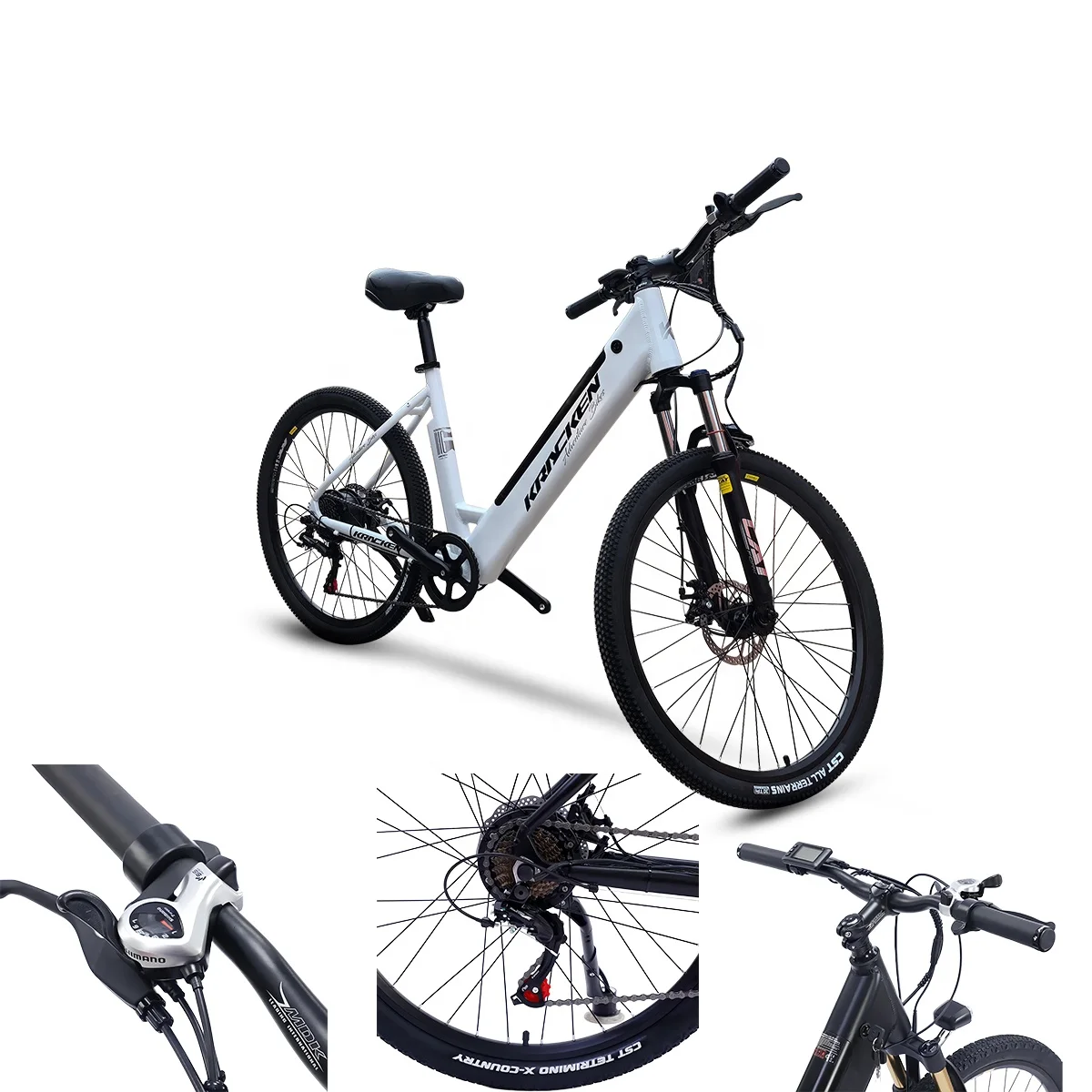 Wholesale 500W Motor Low Step Pedal Assisted Sport Electric Bicycle E-bike