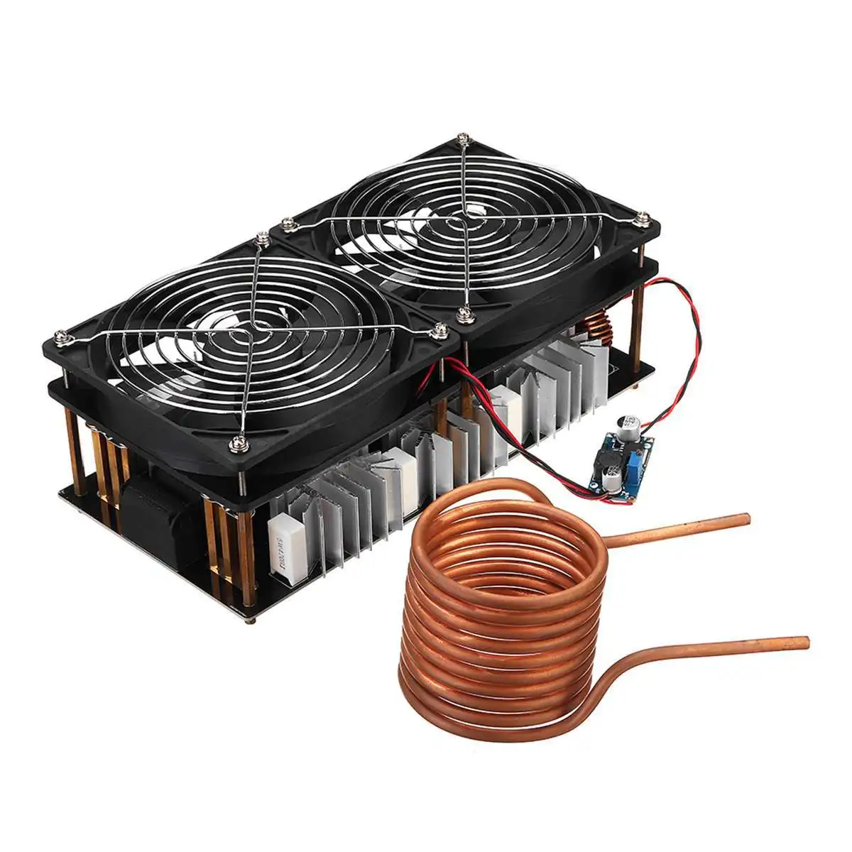 2500W ZVS high-frequency Induction Heating Machine Tesla heating  module Dc12-40V 50A  High Frequency Low Voltage  Tesla Modu